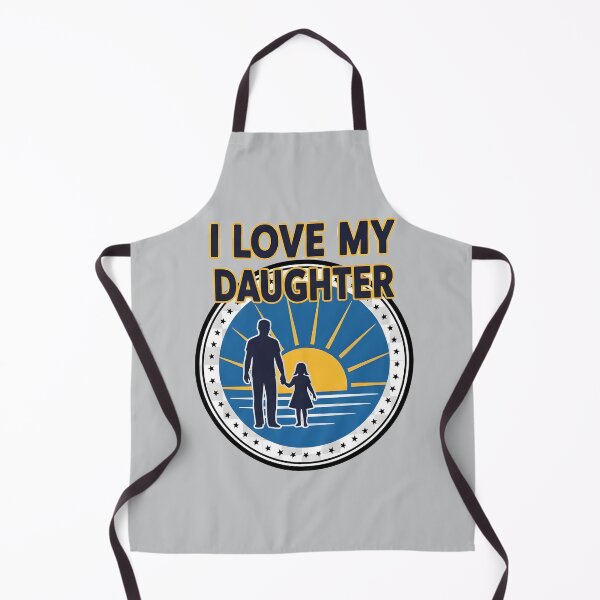 Item preview, I Love My Daughter - Father and Child Sunset Silhouette Family Bond designed and sold by THE-DAILY-DRIPS.