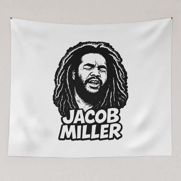 Item preview, Jacob Miller Jamaica Stencil Tribute designed and sold by Boogosh.
