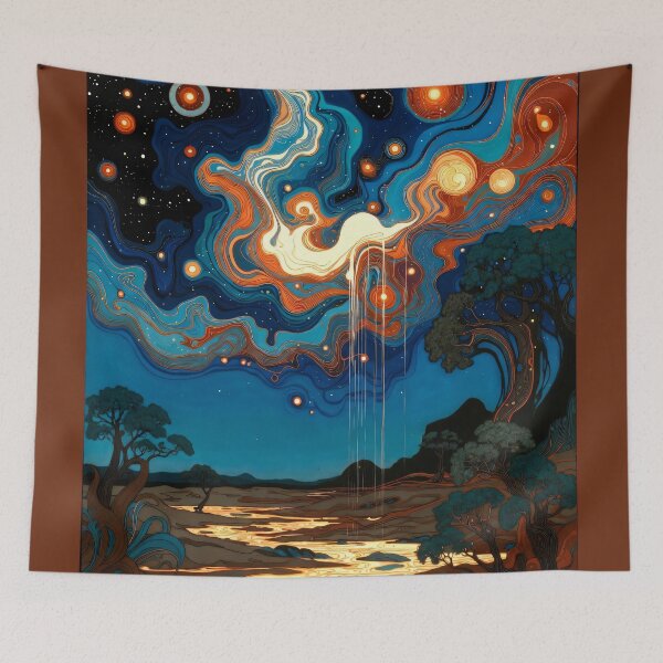 Item preview, Starlit Dreamscape Flow designed and sold by KiraChie.