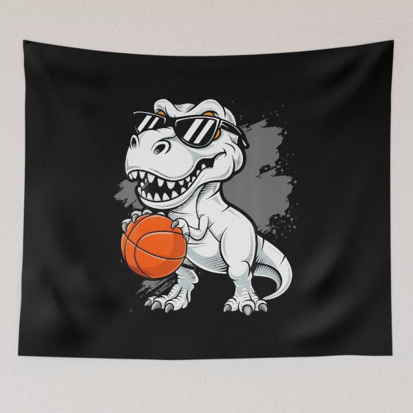 Item preview, Trex Dinosaur Basketball Cute Sport Toddler Player Kids Boys designed and sold by PatriciaKelsey.
