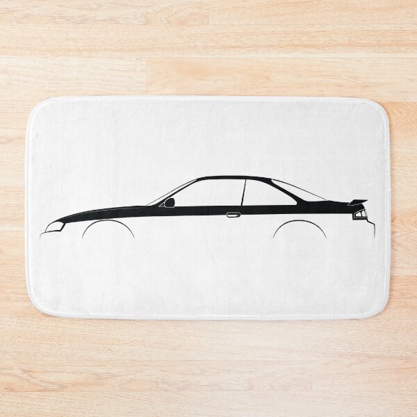 Item preview, Silvia (S14) (Black) designed and sold by Car Silhouettes.