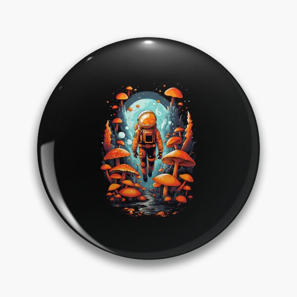 Item preview, Mushroom Astronaut Psychonaut Alien World designed and sold by JosephineSarah.