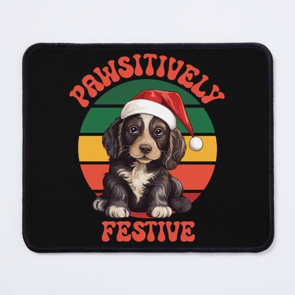 Item preview, Pawsitively Festive – Cute Christmas Puppy Design designed and sold by SunsetReverie.