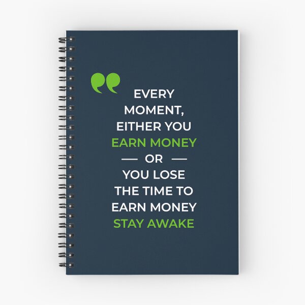 Item preview, Powerful Money Motivation Reminder Quote designed and sold by hawk-eyed.