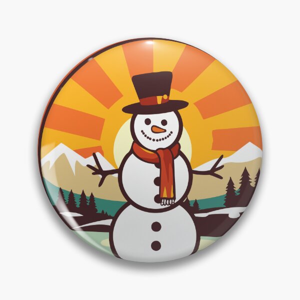Artikelvorschau, Lass es scheinen, lass es schneien – Strahlendes Schneemann-Winterdesign entworfen und verkauft von SunsetReverie.