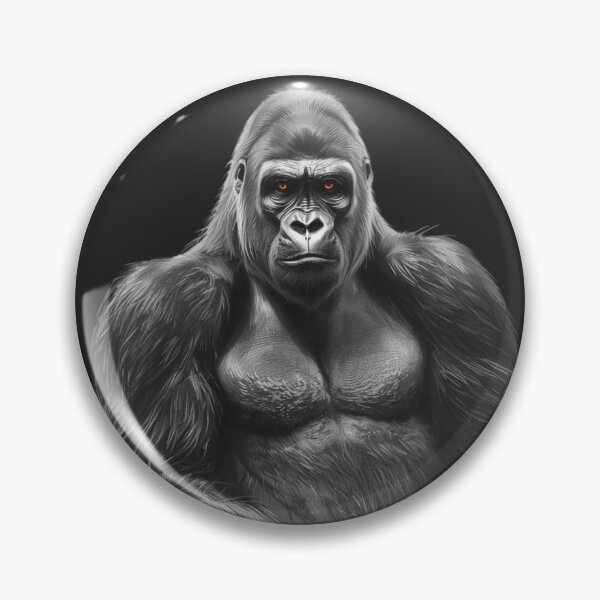 Item preview, Silverback Gaze — Wild Energy Identity  Perception Series Print designed and sold by SavannaStrikes.