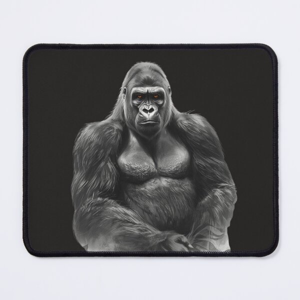 Item preview, Silverback Gaze — Wild Energy Identity Perception Series Print designed and sold by SavannaStrikes.