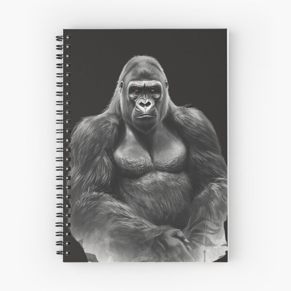 Item preview, Silverback Gaze — Wild Energy Identity  Perception Series Print designed and sold by SavannaStrikes.