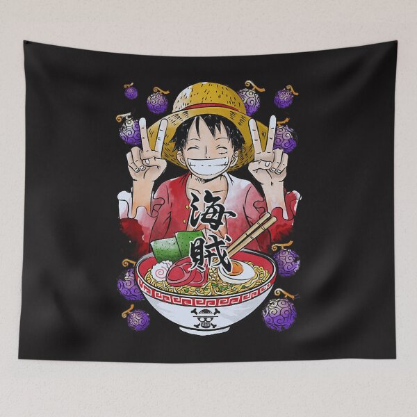 Item preview, Luffy Monkey D Luffy One Piece Pirate Ramen designed and sold by JovaniNinos5.