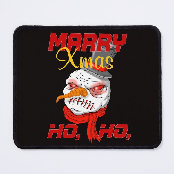 Item preview, Angry Snowman Cartoon designed and sold by TheEndDesign.