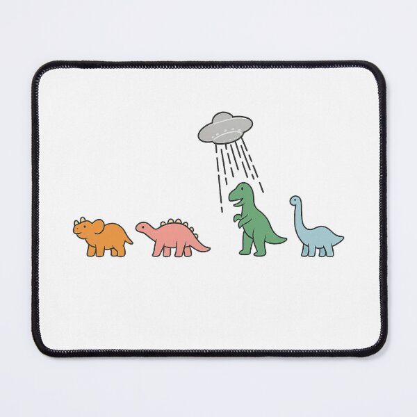 Item preview, Funny Dinosaur Abduction UFO Alien Extinction Theory Cute designed and sold by haitrieuic96.