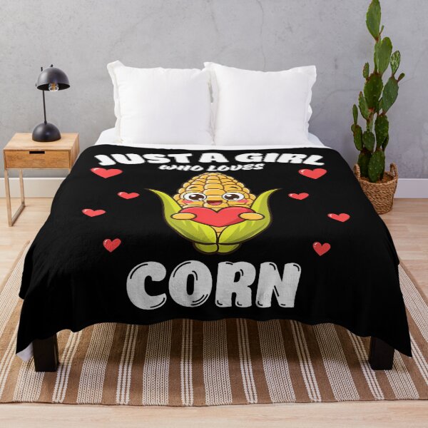 Item preview, Just A Girl Who Loves Corn Corn Lover designed and sold by DeborahCarolyn.