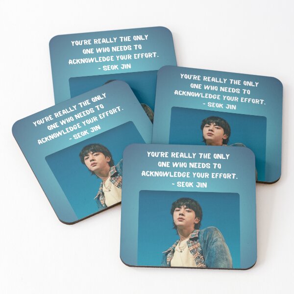 Item preview, Jin - Quote designed and sold by Kpop Shop.