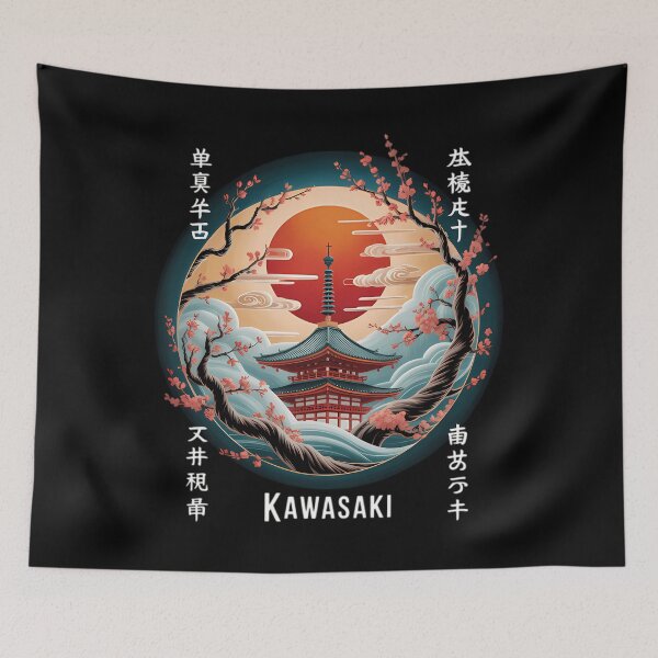 Item preview, Kawasakiss City 90S Japan Aestheticss 80S Kawasakis designed and sold by Zephyr6Dragon.