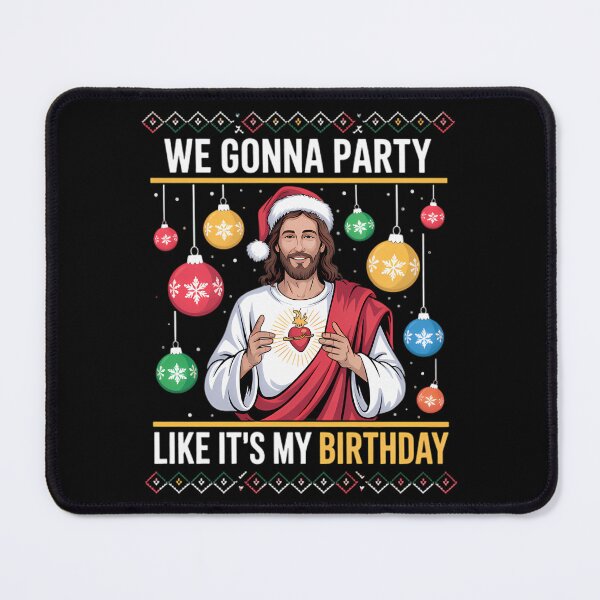 Item preview, Birthday Bday Party Jesus Christmas Xmas designed and sold by Zephyr6Dragon.