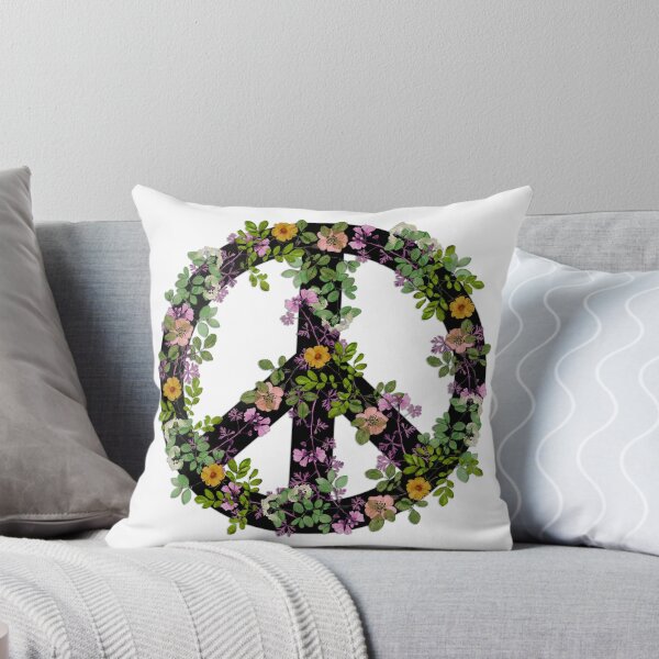 Item preview, Pressed Flower Peace designed and sold by Nina May Designs.