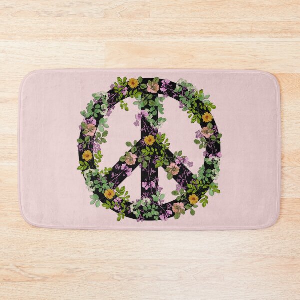 Item preview, Pressed Flower Peace designed and sold by Nina May Designs.