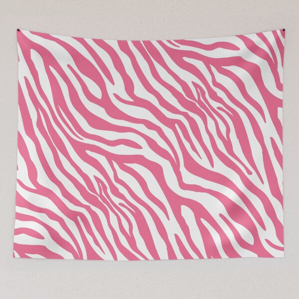 Artikelvorschau, Rosa Zebra-Druckmuster entworfen und verkauft von dk80.