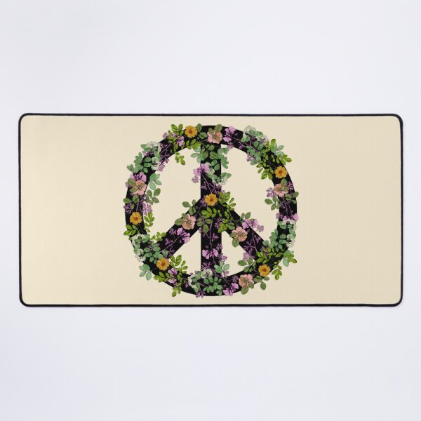 Item preview, Pressed Flower Peace designed and sold by Nina May Designs.