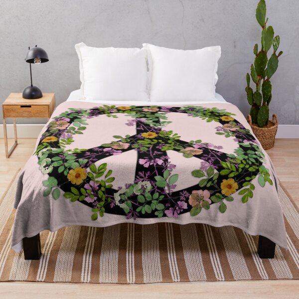 Artikelvorschau, Frieden mit gepressten Blumen entworfen und verkauft von Nina May Designs.