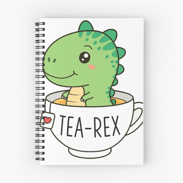 Item preview, Tea-Rex Cute Dinosaur Pun Kawaii T-Rex In Teacup designed and sold by haitrieuic96.
