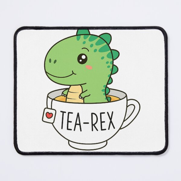 Item preview, Tea-Rex Cute Dinosaur Pun Kawaii T-Rex In Teacup designed and sold by haitrieuic96.