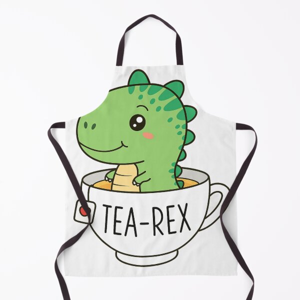 Item preview, Tea-Rex Cute Dinosaur Pun Kawaii T-Rex In Teacup designed and sold by haitrieuic96.