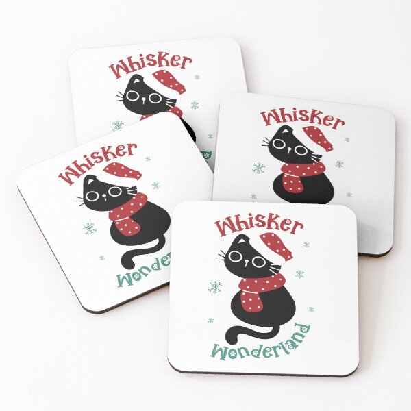 Artikelvorschau, Copy of Copy of Cat Christmas - Meowy Cwismas entworfen und verkauft von ManikinThreads.