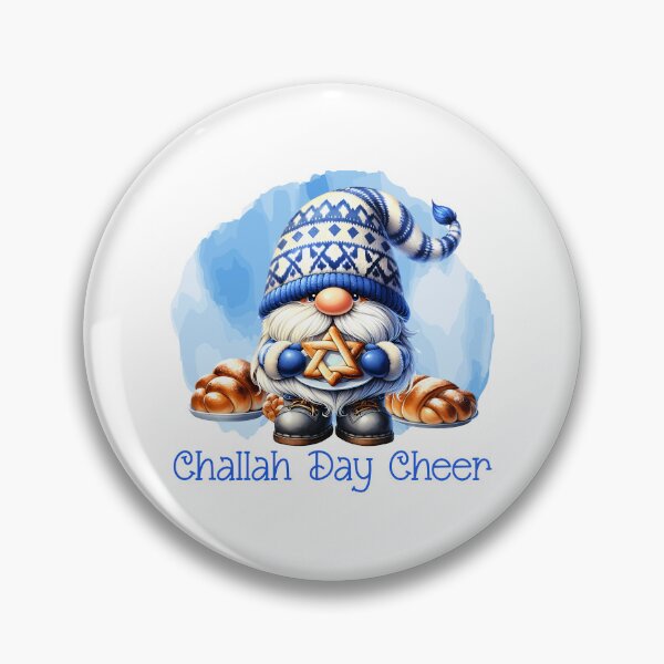 Item preview, Hanukkah Gnome With Challah: 'Challah Day Cheer' Design designed and sold by DEC02.
