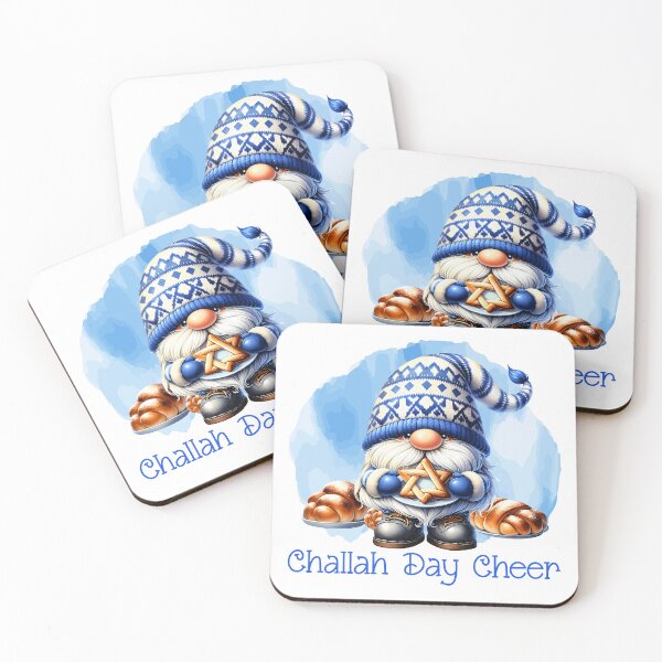 Item preview, Hanukkah Gnome With Challah: 'Challah Day Cheer' Design designed and sold by DEC02.