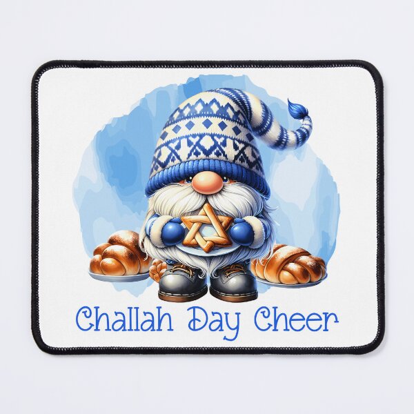 Artikelvorschau, Chanukka-Gnom mit Challah: Design zum „Challah-Tag-Freude“ entworfen und verkauft von DEC02.