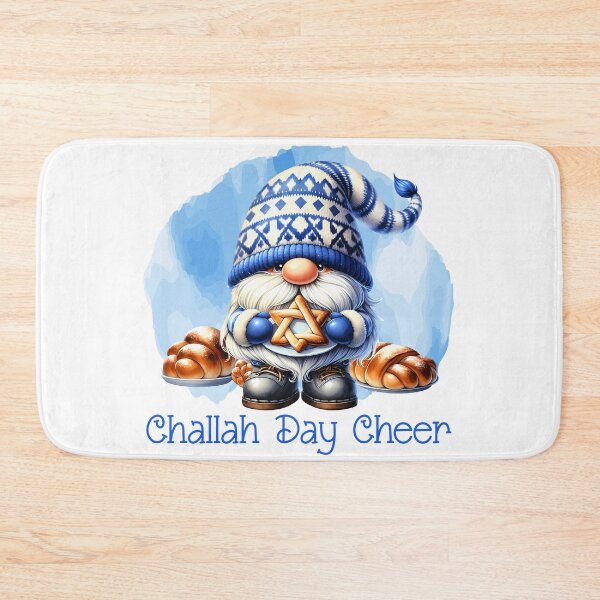 Item preview, Hanukkah Gnome With Challah: 'Challah Day Cheer' Design designed and sold by DEC02.