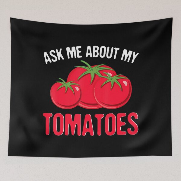 Item preview, Ask Me About My Tomatoes Gardener Shirt Vegetable Vegans designed and sold by MindyMarianela.