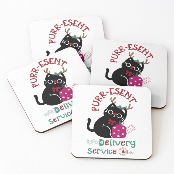 Artikelvorschau, Copy of Copy of Copy of Cat Christmas - Meowy Cwismas entworfen und verkauft von ManikinThreads.
