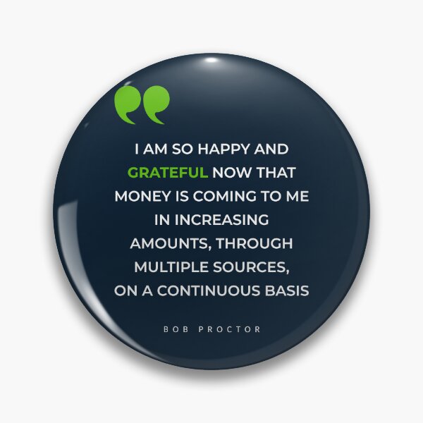 Item preview, Money Affirmation Bob Proctor Money Motivation Quote designed and sold by hawk-eyed.