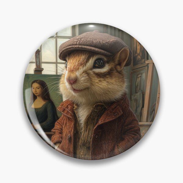 Item preview, Bohemian Chipmunk Artist in His Studio designed and sold by Tridentulus.