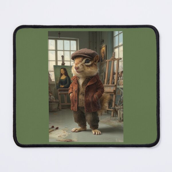 Item preview, Bohemian Chipmunk Artist in His Studio designed and sold by Tridentulus.