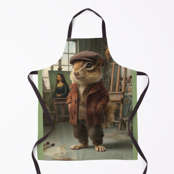 Item preview, Bohemian Chipmunk Artist in His Studio designed and sold by Tridentulus.