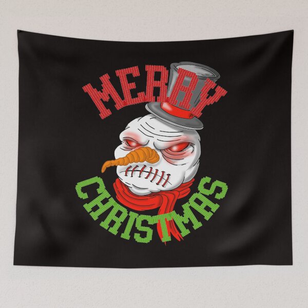 Item preview, Angry Snowman Cartoon  designed and sold by TheEndDesign.