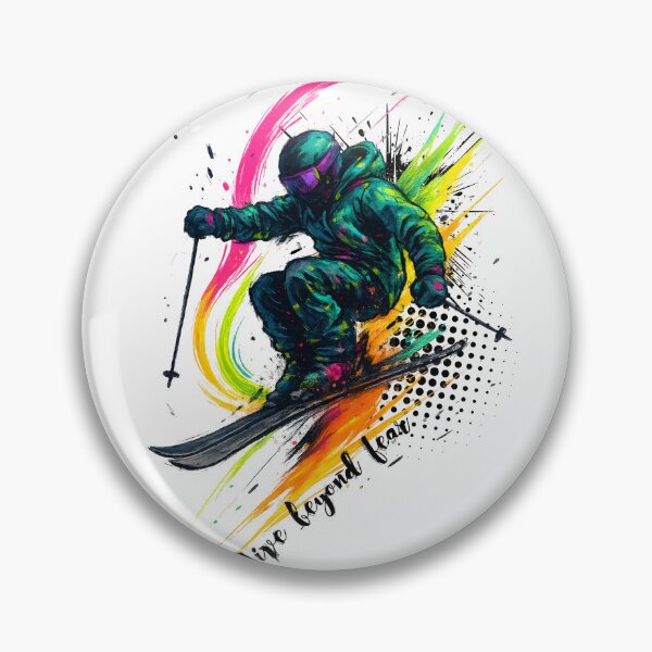 Item preview, Xtreme Skier designed and sold by Nacho Average Designs.