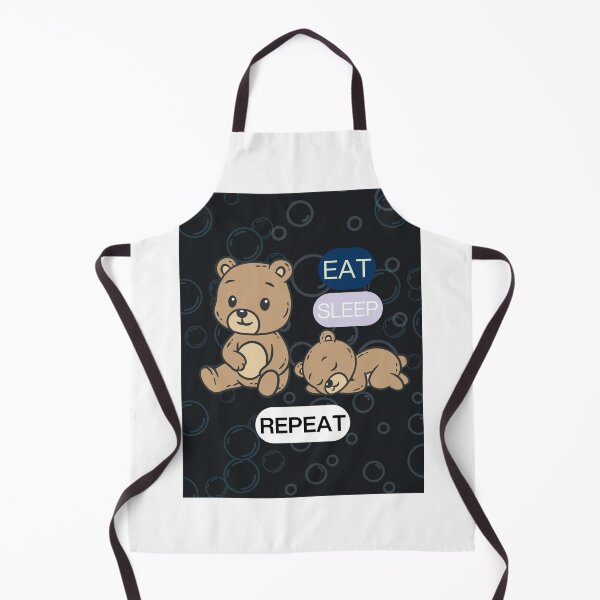 Item preview, Eat Sleep Repeat Teddy Bears designed and sold by BELEAFCREATIV1.