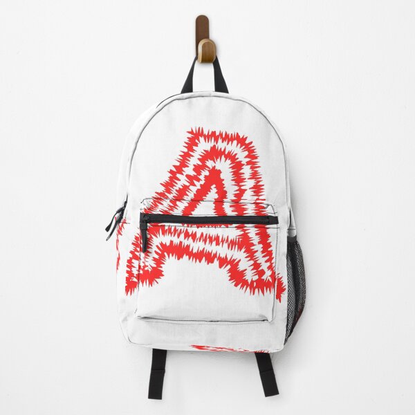 Item preview, Letter A Red Static Glitch Art designed and sold by uncoXab.