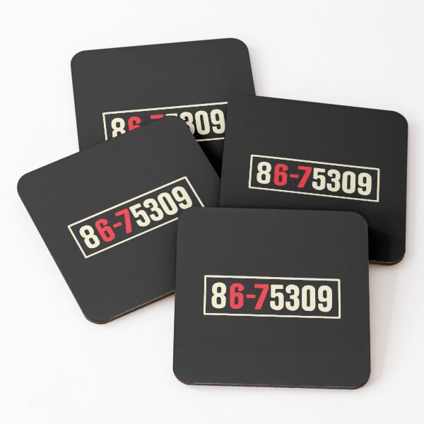 Item preview, Six Seven 6-7 Vintage 80's music 867-5309 designed and sold by peggycantu.