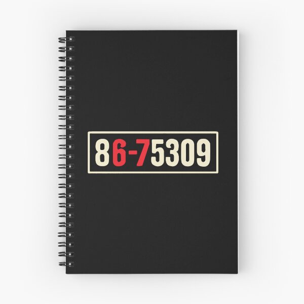 Item preview, Six Seven 6-7 Vintage 80's music 867-5309 designed and sold by peggycantu.