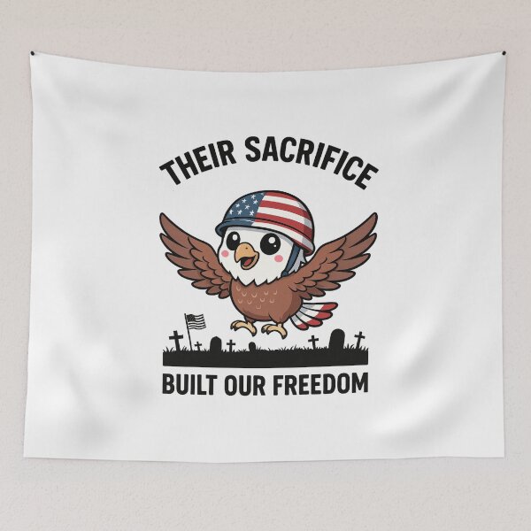 Item preview, Their Sacrifice Built Our Freedem designed and sold by goold-fish.