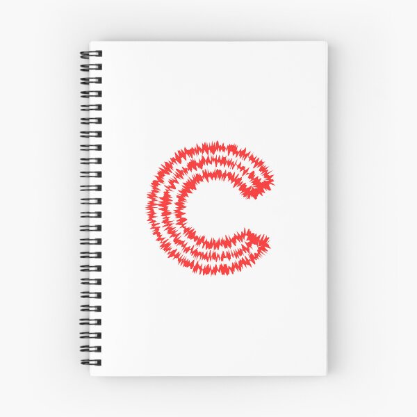 Item preview, Letter C Red Static Glitch Art designed and sold by uncoXab.