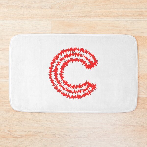 Item preview, Letter C Red Static Glitch Art designed and sold by uncoXab.
