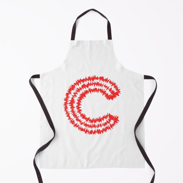Item preview, Letter C Red Static Glitch Art designed and sold by uncoXab.