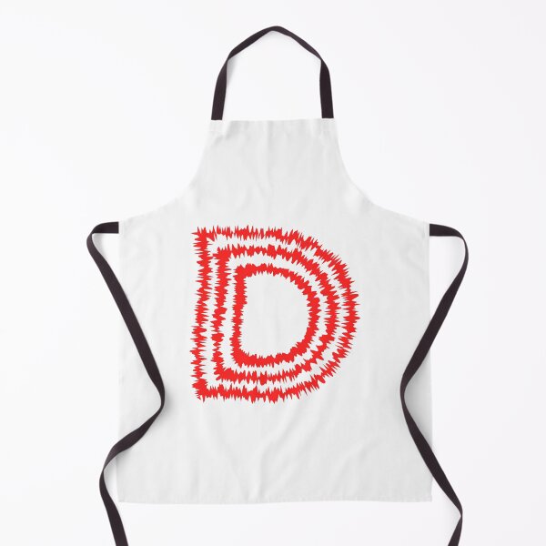 Item preview, Letter D Red Static Glitch Art designed and sold by uncoXab.