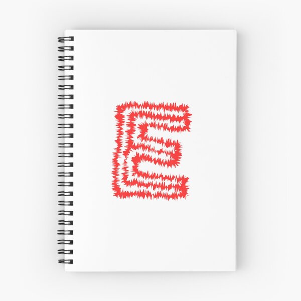 Item preview, Letter E Red Static Glitch Art designed and sold by uncoXab.
